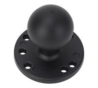 Alomejor Support de Montage à Bille, Base 1,5 Pouces en Aluminium Alliage Robuste pour Supports RAM C Type Double Bras avec Boule Caoutchouc Non Adapté Mécaniciens et Ateliers Automobiles