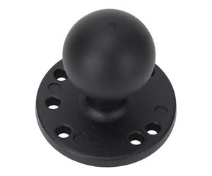 Alomejor Support de Montage à Bille, Base 1,5 Pouces en Aluminium Alliage Robuste pour Supports RAM C Type Double Bras avec Boule Caoutchouc Non Adapté Mécaniciens et Ateliers Automobiles