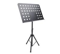 Alomejor Support de Partitions, Hauteur Réglable de 23,6 à 63 Pouces, Pliable et Portable avec Plateau Inclinable à 180 Degrés pour Piano, Violon, Guitare, Groupe Scolaire, Maison
