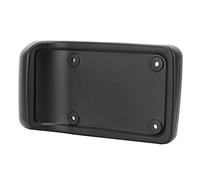 Alomejor Support de Plaque d'immatriculation Arrière ABS Support de Plaque d'immatriculation Noir adapté pour TJ 1997 à 2006 Installation Facile Arrière de Voiture de Style Original