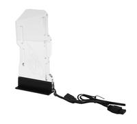 Alomejor Support de Support GPU ARGB, de Carte Graphique à Hauteur Réglable avec Connecteur 3 Broches pour une Prise en Charge GPU Améliorée dans les Boîtiers D'ordinateur, 1 unité