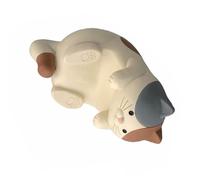 Alomejor Support de Téléphone Chat, Support de Tablette, Ornement de Bureau Multifonctionnel, Présentoir de Lunettes Mignonnes, Matériau en Résine de qualité Supérieure (Chat Tricolore)