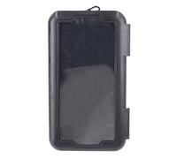 Alomejor Support de Téléphone de Vélo, Support de Guidon en Plastique Réglable avec Conception Antichoc et Coussinet en Silicone pour la Navigation à Vélo en Plein Air