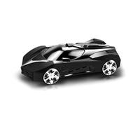Alomejor Support de Téléphone pour Modèle de Voiture Support de Téléphone pour Console Centrale ABS 360 Rotatif Antidérapant en Forme de Voiture Sportive pour Le Bureau, la Maison, la Navigation