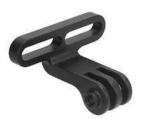 Alomejor Support de Tige de Guidon de Vélo, Support de Caméra en Alliage D'aluminium pour Caméras de Sport et Lumières de Vélo, avec Acier Inoxydable 304 Robuste, pour Tiges avec Trous