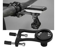 Alomejor Support GPS vélo, Montage Rapide sur Potence ou Cintre Design Ergonomique Stable Support GPS étendu for Cyclistes Professionnels Loisir randonnée Route Montagne