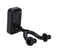 Alomejor Support Mural pour ukulélé, Crochet de Support de Guitare Rotatif à Angle Réglable avec Lumière LED Télécommandée pour Violon Basse