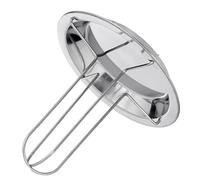 Alomejor Support Portatif Pliable de Support de Rôtissoire de Poulet d'acier Inoxydable pour L'extérieur, de Grillade pour des Brochettes et des Légumes pour Le Camping, Activités de Barbecue