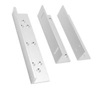 Alomejor Support Z L en Alliage D'aluminium de qualité Supérieure, Force de Maintien de 180KG pour Serrure Magnétique électrique, sécurité à Domicile