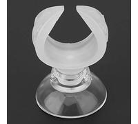 Alomejor Supports de Tubes Aériens pour Aquarium, Clips en Plastique de qualité Supérieure pour Réservoirs de Sel et D'eau Douce, Diamètre Intérieur 14.6mm, Lot de 2 (Diamètre intérieur blanc 14,6 mm)