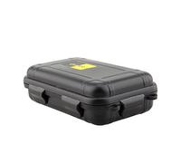 Alomejor Survivor Dry Box Extérieur Étanche Antichoc Étanche À L'air Survie Boîte De Stockage Conteneur De Stockage Boîte De Transport Noir