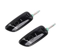 Alomejor Système de Guitare sans Fil, Technologie Radiofréquence Numérique UHF, Portée de Transmission de 50 M, Prise Rotative de 6,35 Mm, 10 Canaux pour Clavier de Violon Basse, avec