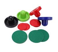 Alomejor Table Hockey Pucks Set, Conception Ergonomique | Rondelles de rechange pour tables, Matière plastique épaisse, Base en feutre pour une action fluide