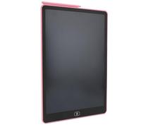Alomejor Tablette D'écriture LCD, Panneau de Dessin éducatif pour Enfants, Tableau Blanc électronique de 16 Pouces à la Maison (PINK)