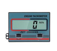 Alomejor Tachymètre Inductif Numérique Portable avec écran LCD en Matériau Robuste, Tachymètre de Haute Précision pour Bateaux à Moteur