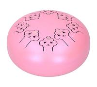 Alomejor Tambour à Langue en Acier, 5.5 Pouces, Conception de Dessin | Construction en Acier allié, éducation Musicale et Utilisation du Yoga, Jeu de Maillet ou de Doigt, Sac de Transport