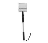 Alomejor Tamis en Métal Réglable de Cuillère à Litière de Poulet à Long Manche pour Un Nettoyage Confortable du Poulailler