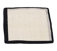 Alomejor Tapis de Meulage Griffes de Chat, Tapis à Gratter Léger pour Chats, Sûr et Robuste, adapté à Les âges, Sisal Naturel (L)