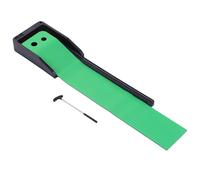 Alomejor Tapis de Putting de Golf, Mini Entraîneur de Putting avec Retour Automatique de la Balle, Surface Antidérapante pour L'intérieur du Bureau à Domicile