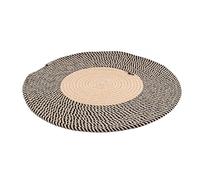 Alomejor Tapis Rond en Jute Réversible de Style Nordique Rétro pour Salon, Chambre à Coucher, Cuisine en Corde de Jute (45 cm / 17,72 Pouces)