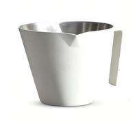 Alomejor Tasse à Mesurer le café, Pichet en Acier Inoxydable Durable de 120ml pour un Brassage Précis du café, Outil de Cuisine