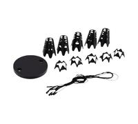 Alomejor Tee de Simulateur de Golf, avec Base de Fixation pour Tapis Intérieur et Pratique sur Driving Range