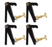 Alomejor Tendeurs Fins pour Violon, Ajusteurs de Cordes 4 Pièces pour