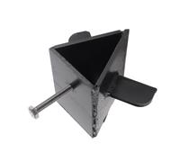 Alomejor Tête de Coupe de Fendeuse de Bois Hydraulique électrique, Tête de Coupe Croisée à Haute efficacité pour Une Pratique du Bois, Acier au Titane 13 Cm X 6 Cm