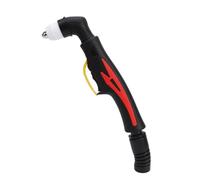 Alomejor Tête de Torche de Coupeur de, Accessoires Complets pour Machine CNC, Machine de Découpe à Arc Pilote PLC55p, PLC65p, Matériau en Cuivre (rouge noir)