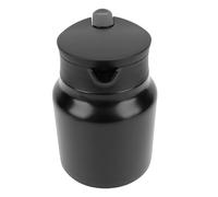 Alomejor Théière Robuste Isolée Sous Vide de 1000 Ml avec Couvercle étanche, Cafetière Thermique en Acier Inoxydable pour les Amateurs de thé (noir mat)