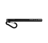 Alomejor Thermomètre à Eau de Pêche à la Mouche, Outil en Aluminium Facile à Transporter pour des Mesures Précises de la Température du Ruisseau, Plage de 0 à 40 ℃, Longueur de 5,9 Pouces (BLACK)