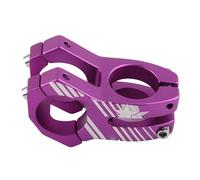 Alomejor Tige de Guidon, résistant et léger, VTT 31.8mm, Alliage Aluminium pour Cyclistes Route Ville et Montagne Amateurs
