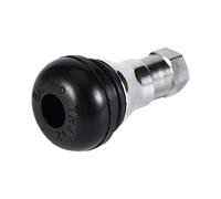 Alomejor Tige de Valve de Pneu, Tige de Valve en Caoutchouc pour Voiture et Moto, s'adapte à Un Trou de Jante de 11,5 Mm, Durable et Facile à Installer