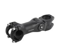 Alomejor Tige de Vélo en Alliage en Alliage en Aluminium, Tige Courte du Guidon Réglable à 60 Degrés 31,8 Mm 120 Mm avec Verrouillage à Double Vis