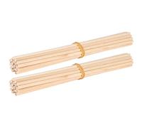 Alomejor Tiges de Chevilles Rondes en Bois Durables pour Le Nettoyage des Montres, 40 Pièces, Accessoires Professionnels de Réparation de Montres pour Horlogers