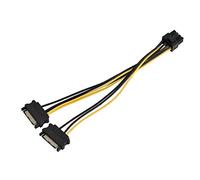 Alomejor to PCI-E Cable, 20cm Dual Power Connector (#1)