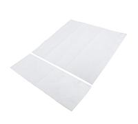 Alomejor Toile de Remplacement pour Chaise de Réalisateur, Tissu de Chaise Durable pour Fournitures de Tournage, Fournitures en Tissu, 1 Ensemble pour Un Usage Quotidien Bleu, coloré, Blanc, Noir, 2