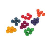Alomejor Topper de Pédale de Commande, Matériau ABS, 35 Capuchons Antidérapants Colorés pour Boutons de Pédale de Guitare, Idéal pour les Musiciens et les Artistes