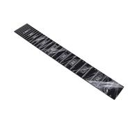 Alomejor Touche de Guitare, Sillet pour 6 Cordes avec Trous Prépercés for