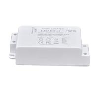 Alomejor Transformateur de Puissance pour Pilote de LED, Conception Compacte 12W AC à DC pour Lumières LED D'intérieur ABS 76x38x23mm