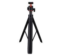Alomejor Trépied de Caméra Extensible de 140cm, Bâton de Selfie avec Dégagement Rapide pour Caméra AcePro2, Aventures en Plein Air, Construction Métallique