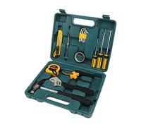 Alomejor Trousse à Outils pour Voiture et Maison, 15 Pièces avec Coffret