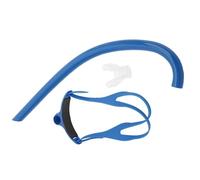 Alomejor Tuba de Natation Ensemble de Tuba de Plongée Monté à l'avant avec Embout Buccal en Silicone Équipement de Respiration pour L'entraînement à la Natation(Bleu)
