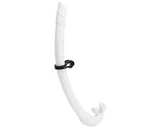 Alomejor Tuba de Plongée à Embout Confortable pour Les Activités sous-Marines, Matériau PVC Léger (White)