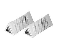 Alomejor Tube à Fumée 6 Pouces, Accessoire de Barbecue en Acier | Conception durable et robuste, pour les grils électriques, à gaz et au charbon de bois