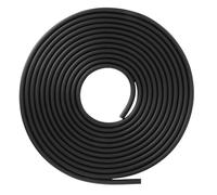 Alomejor Tube d'aquarium, Tuyau Flexible de Pompe à Air en PVC, sans Danger pour l'eau Douce et Salée, Longueur de 5 M pour Aquariums et Terrariums (Black)