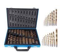 Alomejor Twist Drill Bit Set, Durable HSS 202 Pieces