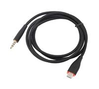 Alomejor Type C to 3.5mm Headphone Cable, 1.2M Long (BLACK)