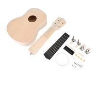 Alomejor Ukulele, DIY Assemble kit éducatif avec pièces complètes for Enfants familles débutants Cadeau créatif activité familiale