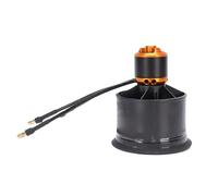 Alomejor Un Ensemble Puissant de Ventilateurs avec Un Canal de 50 Mm avec Un Moteur sans 4000 KV Brun pour le Refroidissement par Ordinateur et les Projets de Bricolage Comprend une Boîte de